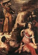 BECCAFUMI, Domenico Moses and the Golden Calf fgg oil painting reproduction